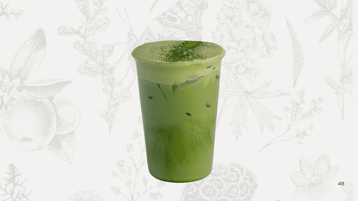 Orange Matcha Tonic