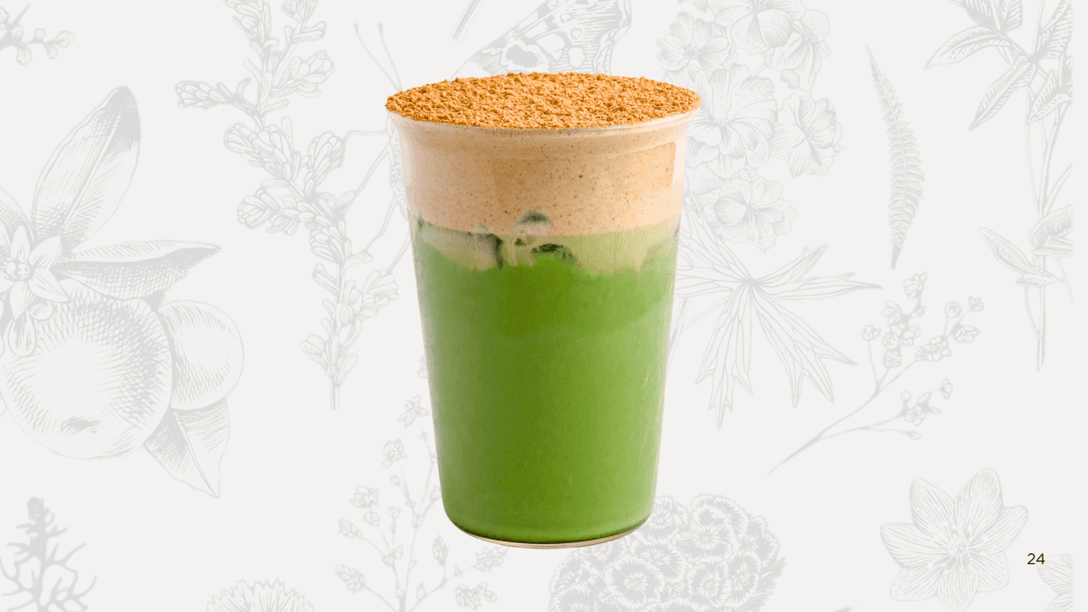 Kinako Matcha Latte