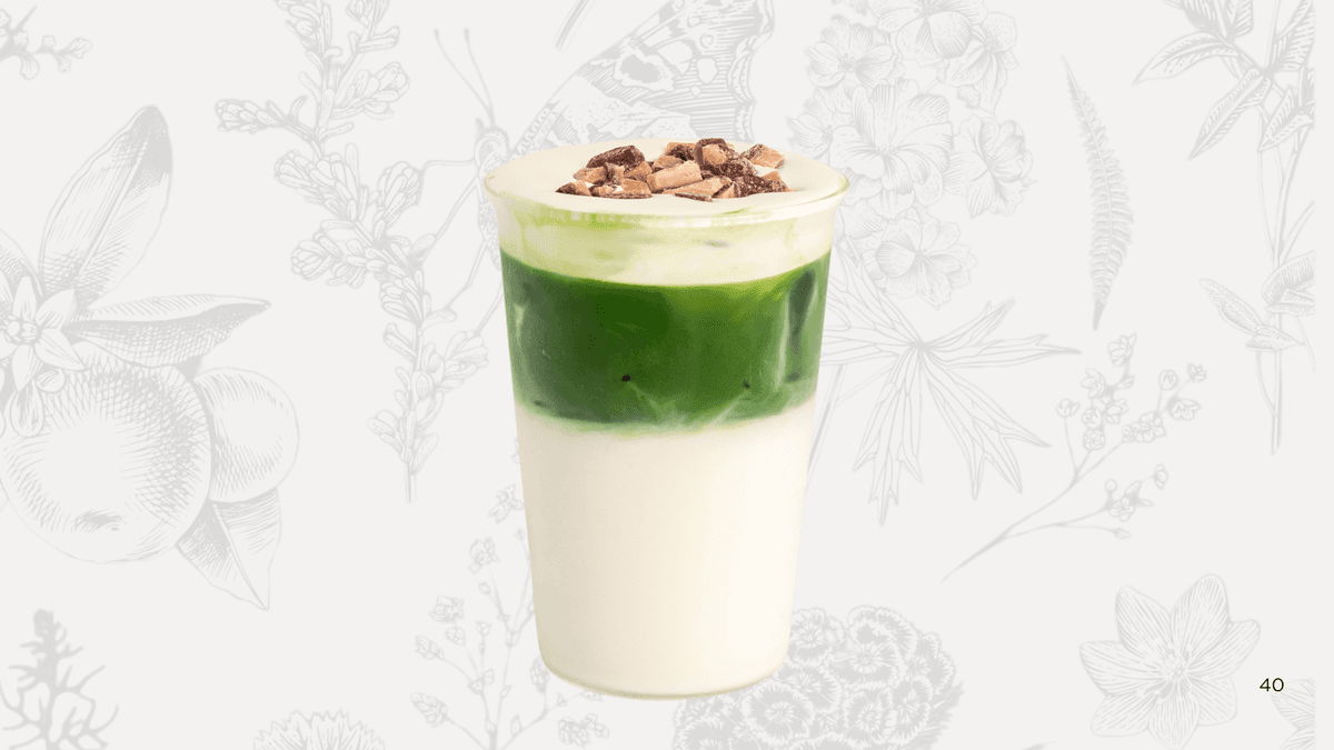 Banana Matcha Latte